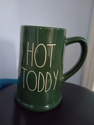 Buy Rae Dunn 'HOT TODDY' Christmas Winter Green Mug Coffee Tea By Magenta Artisan  • 16£