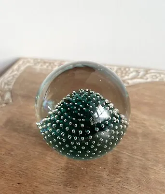 Buy Vintage Holmegaard Glass Bubble Paperweight • 20£