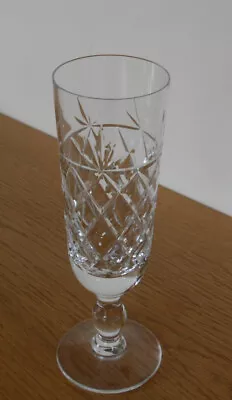 Buy Royal Brierley 'BRUCE'  Pattern Crystal Champagne Flute 17.4 Cm ( Signed) - VGC • 12.50£