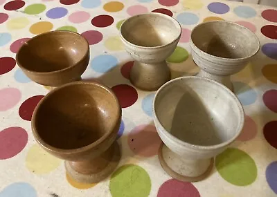 Buy 5 Goblets, Ceramic Stoneware Hand Thrown Goblets By Eddie Roberts • 10£
