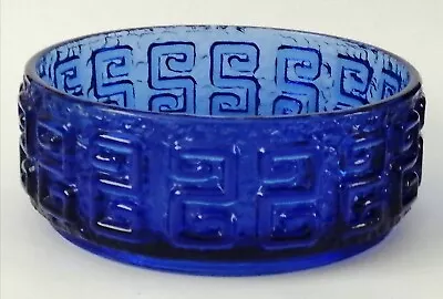 Buy Riihimaki #5330 Riihimaen Blue Glass 'Taalari' Bowl • 19.99£