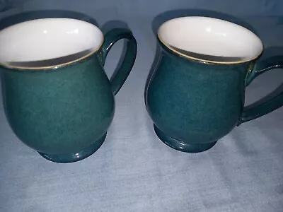Buy Denby Greenwich Craftsman Mugs X  2 -vgc • 18£