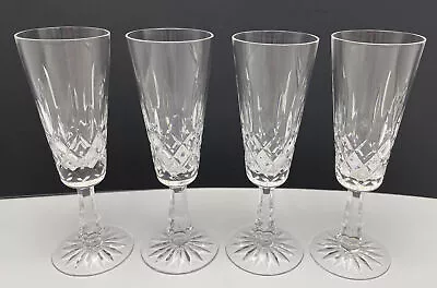 Buy Galway Irish Crystal Clifden Hand Blown Set Of 4 Champagne Glasses Flared Fluted • 53.29£