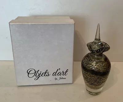 Buy Objects D'art By Juliana Glass Perfume / Scent Bottle • 28£