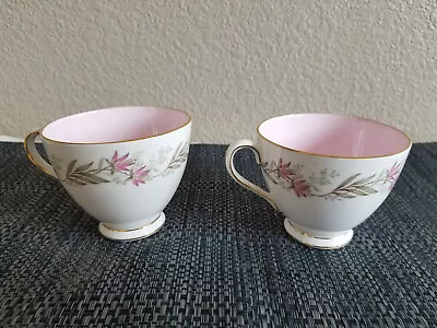 Buy Set Of 2 Tuscan Fine Bone China Teacups Made In England • 18.79£