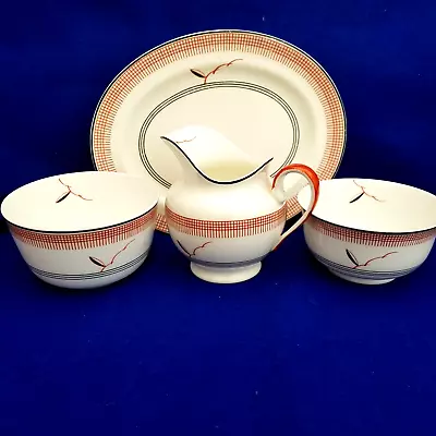 Buy Rare 4 Piece Vintage Royal Doulton Pottery **vane ** Pattern • 14.99£