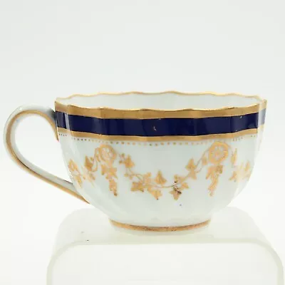 Buy Copeland China Cup And Saucer Cobalt Blue And Gilt • 15£
