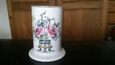 Buy Devon Ware Fielding's Ceramic Pink Roses Vase. 4.5  Tall X 2.5  Dia X 3.5  Wide  • 6.45£