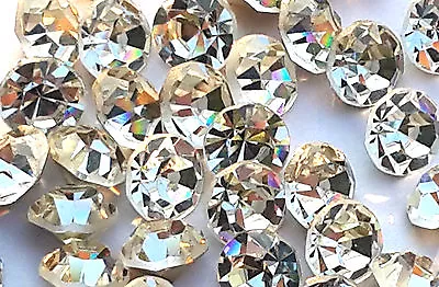 Buy 500 X Glass Chatons, EIMASS® Grade A Point-back Cut Diamond Crystals Foiled Gems • 13.99£