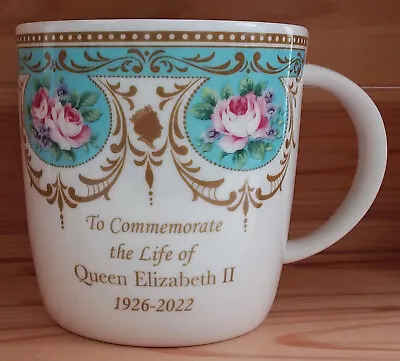Buy Queen Elizabeth II Memorial / Commemorative Mug, Fine Bone China, New • 11.99£