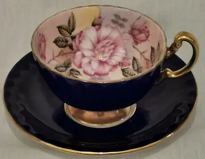 Buy Aynsley Cabbage Rose Cup And Saucer • 204£