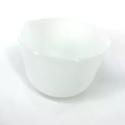 Buy Vintage Glasbake 20 CJ For Sunbeam Milk Glass Mixing Bowl With Pour Spout • 18.97£