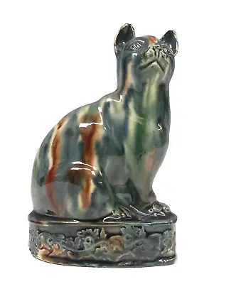 Buy Antique Pottery Whieldon Type Seated  Cat 18th Century Creamware • 550£
