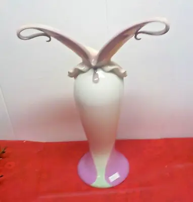Buy Franz Porcelain Papillion Butterfly Collection Vase  15  Sculptural Pastels NOS • 79.19£