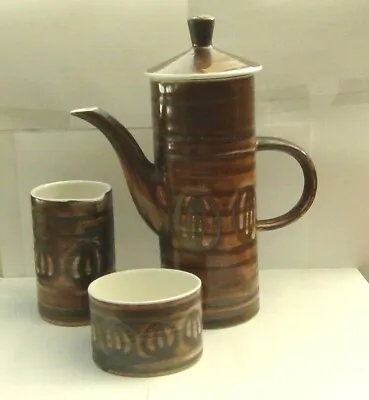 Buy Vintage Cinque Ports Rye Pottery Coffee Set; • 16.95£