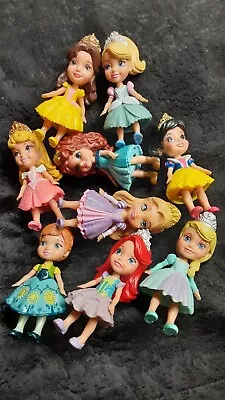 Buy Walt Disney First Princesses Mini Toddler 3  Doll Figures Lot Set Of 9 Toys  • 11.77£