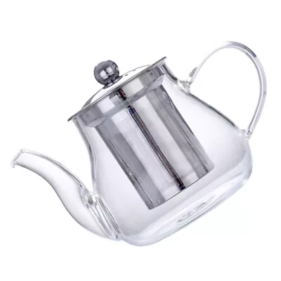 Buy Versatile Glass Teapot With Infuser & Gooseneck Kettle Set • 15.79£