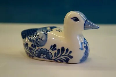 Buy Delft Blue Hand Painted Pottery Duck - Marked  Delft Blue  Hand Painted 057022  • 9.99£