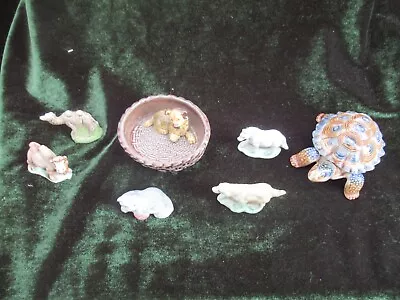 Buy Bundle Of Wade Whimsies Etc Includes Rare White Horse, Dog And Camel • 25£