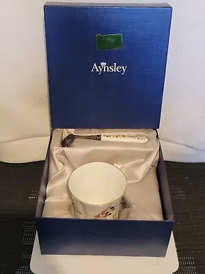 Buy Beautiful Vintage Aynsley Somerset Bone China Cup And Spoon Set In Original Box • 19.99£