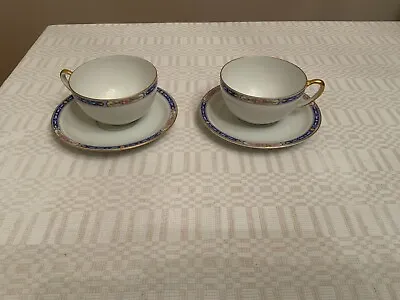 Buy 2 Royal Bayreuth Bavaria Tea Cup And Saucer Replacement • 24.03£