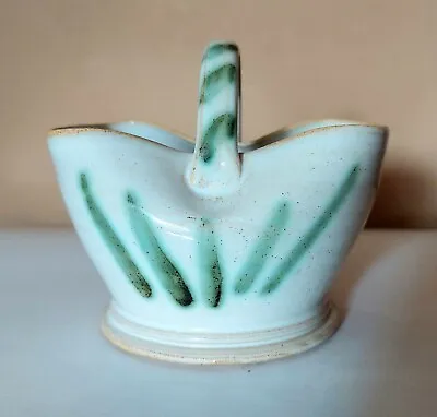Buy Efail Isaf Pottery Welsh Cymru Studio Ceramics Flower Posy Basket Vase • 9.90£