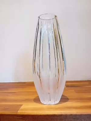 Buy Royal Doulton Lead Crystal Carnegie Heavy Vase • 16£