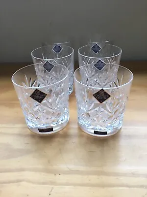 Buy BN 6 Edinburgh Crystal Tumbler Whisky Glasses 3” • 120£