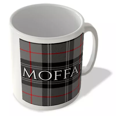 Buy Moffat - Moffat Modern Tartan - (Full Background) - Scottish Mug • 10.99£