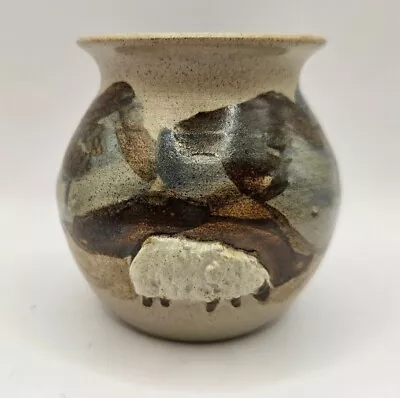 Buy Arran Pottery Scotland Sheep Vase • 24.03£