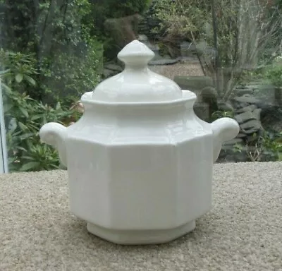 Buy Enoch Wedgewood Tunstall White Sugar Bowl With Lid VGC • 5.50£