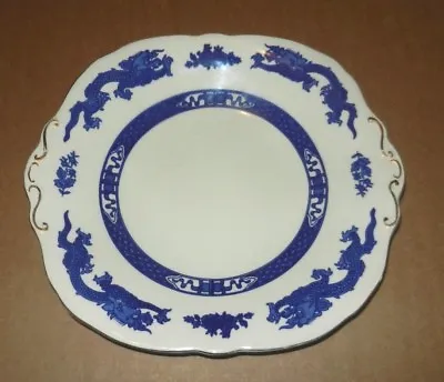 Buy  Royal Cauldon - Blue Dragon - Dish - Fluted Edge - 25 X 22 Cm  • 9£