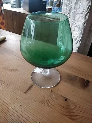 Buy Green Brandy Glass • 4.99£