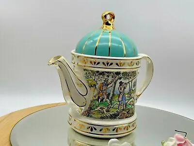 Buy Sadler Teapot Sporting Scenes Of The 18th Century Shooting Staffordshire England • 54£
