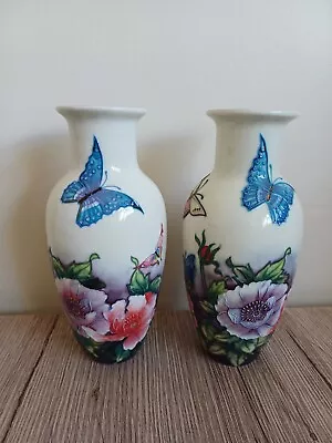 Buy Pair Old Tupton Ware 8.75 Inch Vases X 2 - No Signs Of Use • 48£