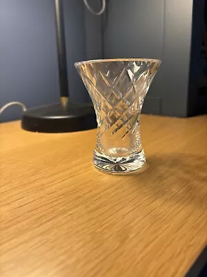 Buy Small Cut Glass Vase • 4£