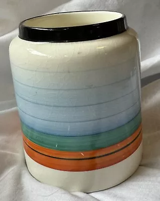 Buy Vintage Rare Gray's Pottery Art Deco 5  Vase Jar Stoke On Trent England • 38.56£