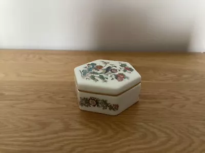 Buy Wedgwood Bone China Trinket Box With Lid By Kutani Crane. • 15£