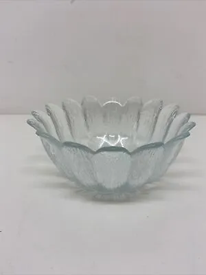 Buy Holmegaard Scandinavian Art Glass Vintage Floral Bowl B32 • 19.99£