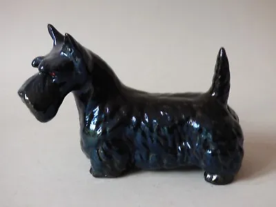 Buy Rare Black Lustre Glaze Beswick Scottie Scottish Highland Terrier Dog Free Uk Pp • 20.82£