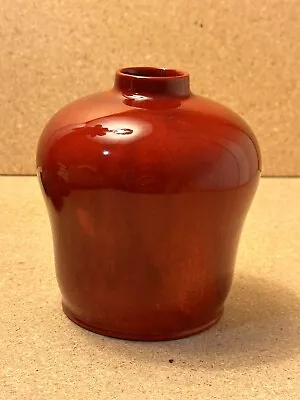 Buy Royal Doulton Pottery  “ Flambe “ Red High Glaze Vase, In 1904-1930 • 173.93£