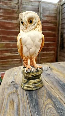 Buy   Large Very Heavy Owl Figurine  28 X 10cm A. Giannelli's 1972 • 60£