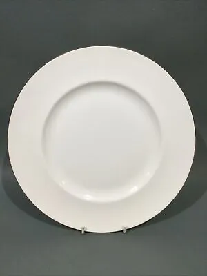 Buy Queen Anne Bone China “ White & Gold “ Dinner Plate • 7.95£