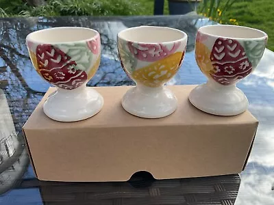 Buy SET OF 3 EMMA BRIDGEWATER  EASTER EGG CUP - Brand New Boxed • 17.70£