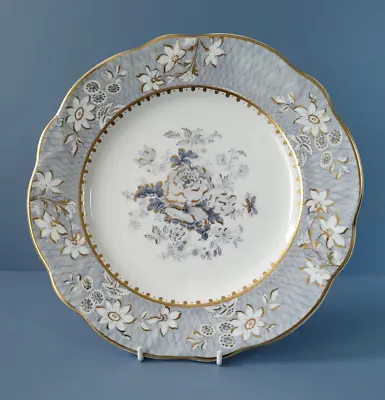 Buy ROCKINGHAM Porcelain, Decorated Plate  23.cm Dia,   C 1830-1837 • 29£