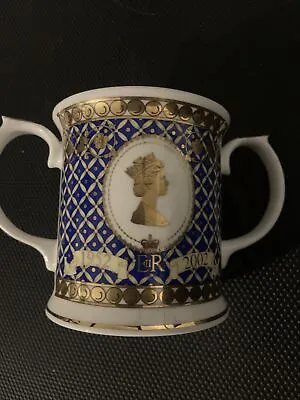 Buy James Sadler Fine China Loving Cup Queen’s Golden Jubilee 2002. Not Used • 10£