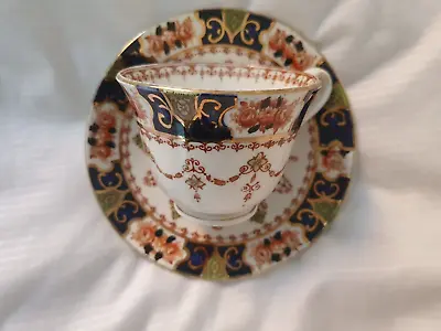 Buy Antique Edwardian Royal Stafford China, Teacup & Saucer, Imari Pattern • 6.95£
