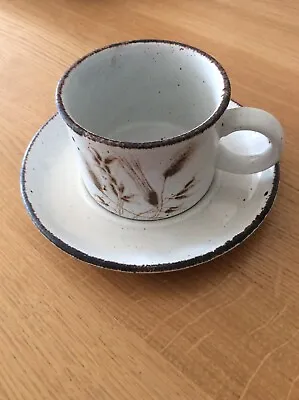 Buy Vintage Midwinter Stonehenge Wildoats Coffee Cups And Saucers • 10£