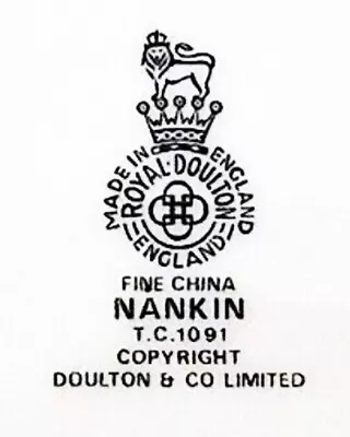 Buy NANKIN TC1091 By Royal Doulton Fruit Saucer NEW NEVER USED Made In England • 25.88£