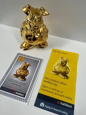 Buy Wade Gold NatWest Pig MAXWELL Nat West Pigs (2008) - FREE POSTAGE !!! • 300£